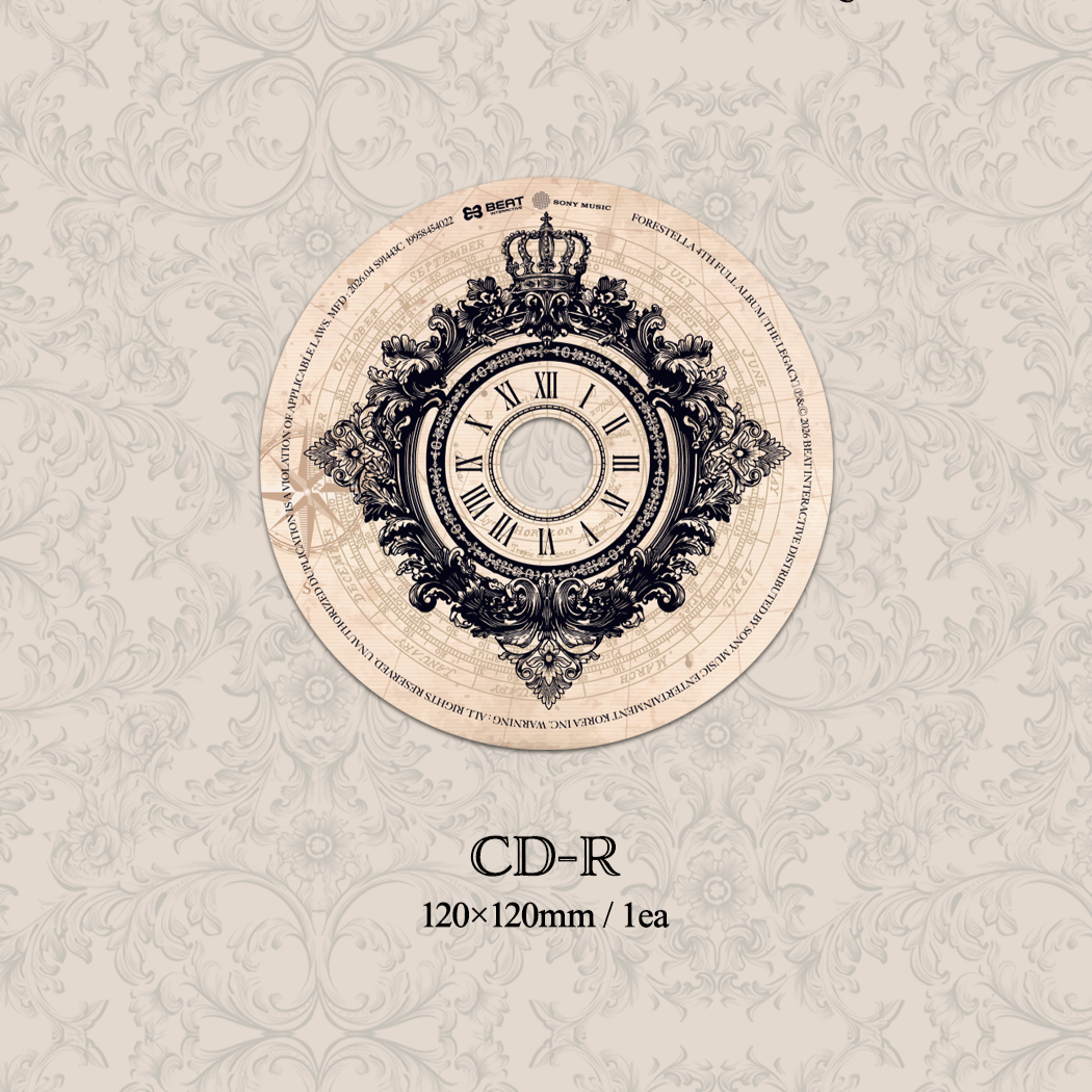 (Ktown Gift) Forestella - 4th Album [THE LEGACY] (Docent Book Ver.)