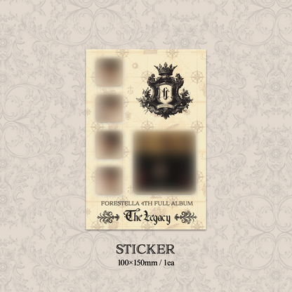 (Ktown Gift) Forestella - 4th Album [THE LEGACY] (Docent Book Ver.)