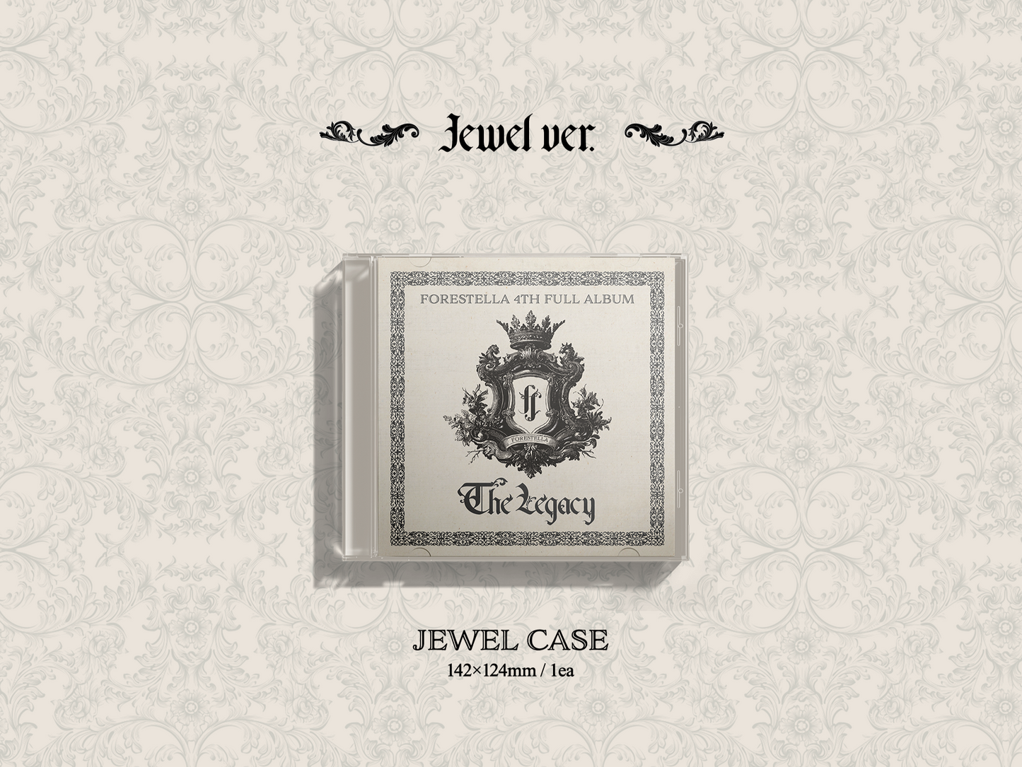 (Ktown Gift) Forestella - 4th Album [THE LEGACY] (Jewel Ver.)