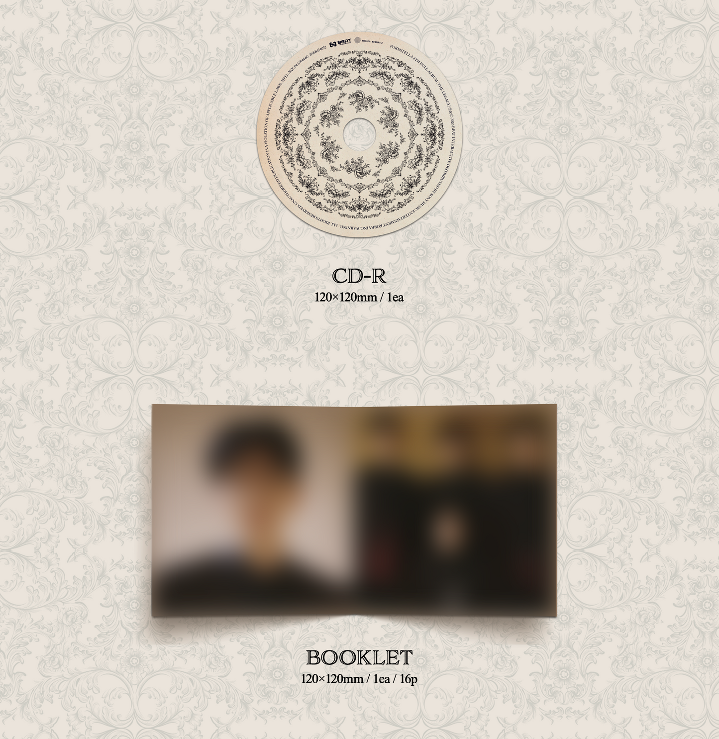 (Ktown Gift) Forestella - 4th Album [THE LEGACY] (Jewel Ver.)