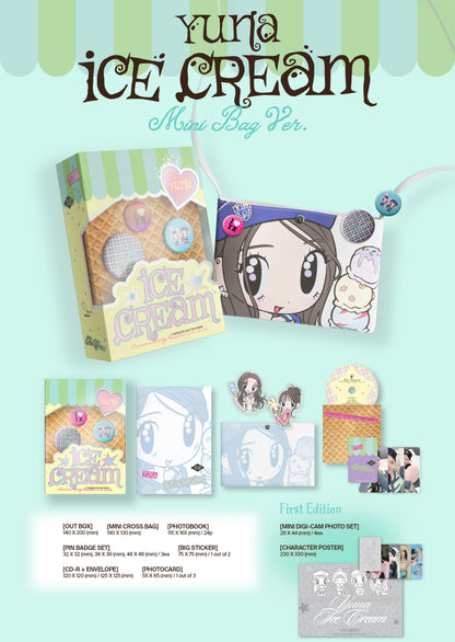 YUNA (ITZY) - [Ice Cream] (MINI BAG Ver.) (MD Ver.)