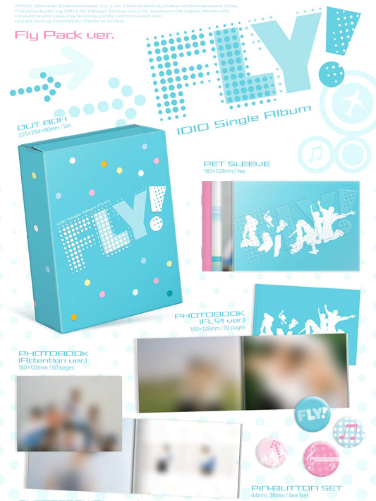 IDID - Single Album [FLY!] (Fly Pack Ver.) (Limited Edition)