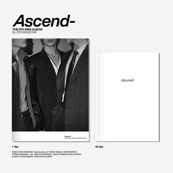 ZEROBASEONE The 6th Mini Album [Ascend-]