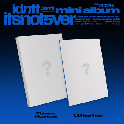 idntt - <itsnotover> (Chrome Heart/Lit Heart Ver)