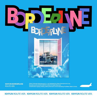 (Pre-order Gift) KIHYUN (MONSTA X) - EP Album [BORDERLINE] (ROUTE Ver.)