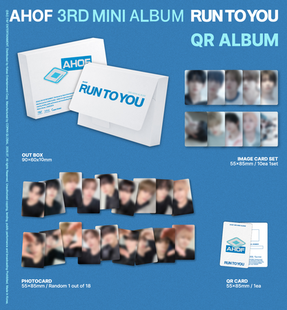 AHOF - 3rd Mini Album [RUN TO YOU] (QR ALBUM Ver.)