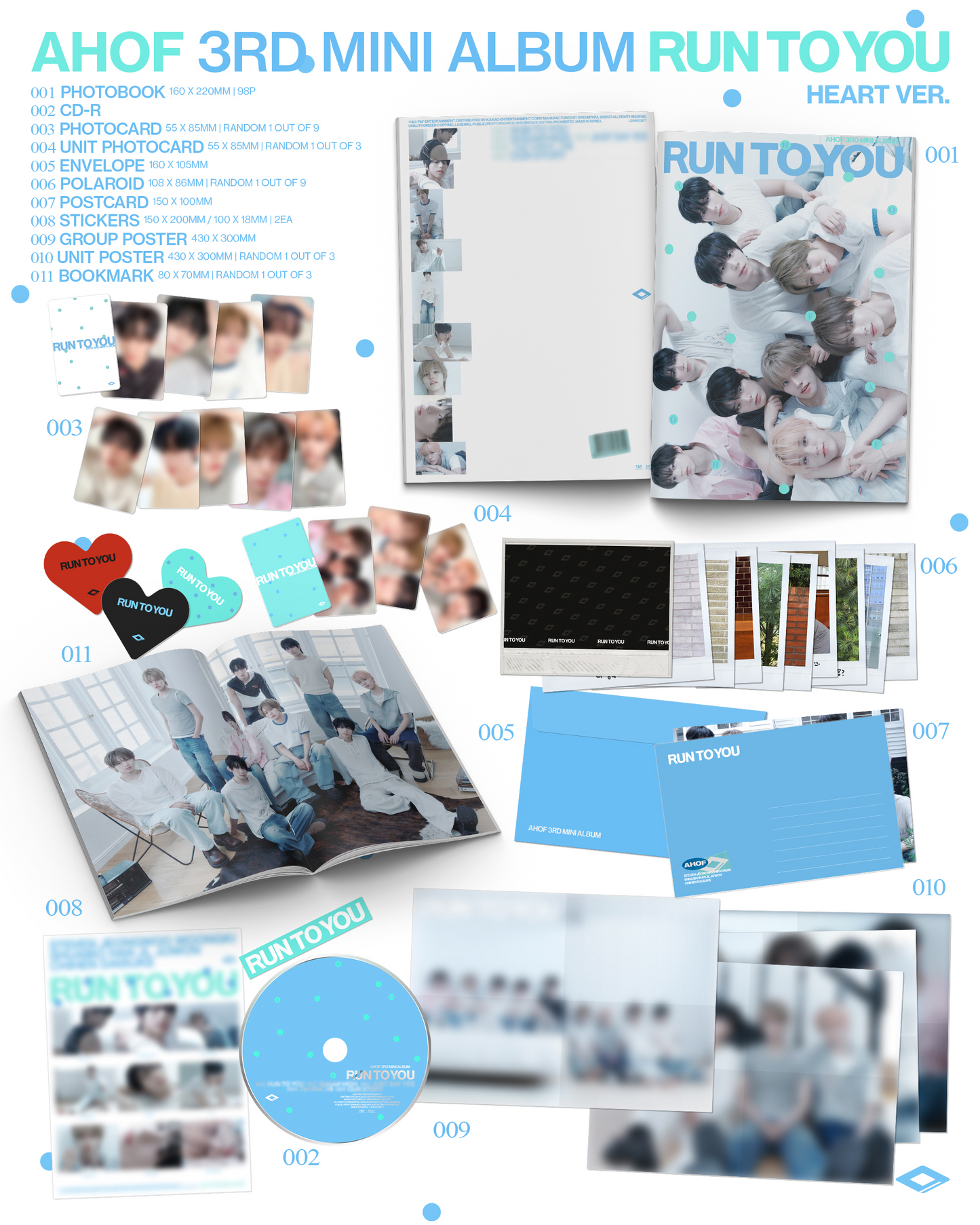 AHOF - 3rd Mini Album [RUN TO YOU] (PHOTOBOOK Ver.)