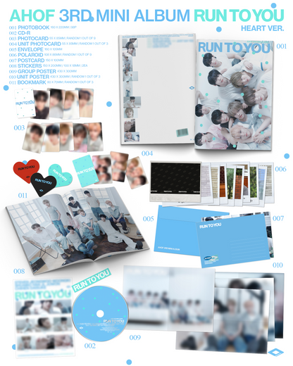 AHOF - 3rd Mini Album [RUN TO YOU] (PHOTOBOOK Ver.)