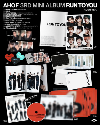 AHOF - 3rd Mini Album [RUN TO YOU] (PHOTOBOOK Ver.)