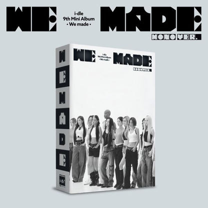(Ktown Gift + Limited Gift) i-dle - 9th Mini Album [We made] (A/B/C Ver.)