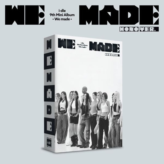 i-dle - 9th Mini Album [We made] (A/B/C Ver.)