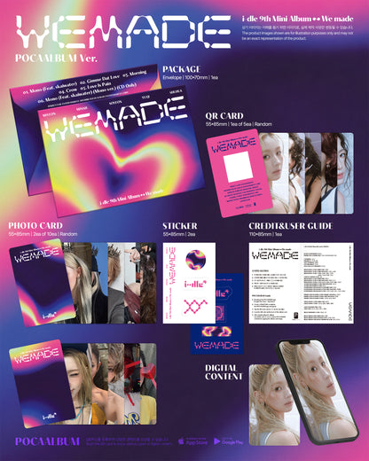 i-dle - 9th Mini Album [We made] (POCAALBUM Ver.)