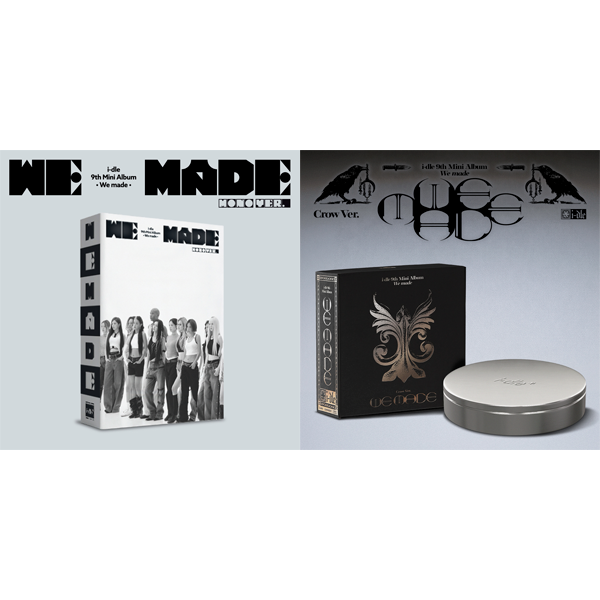 (Ktown Gift + Limited Gift) i-dle - 9th Mini Album [We made] (A/B/C Ver.)