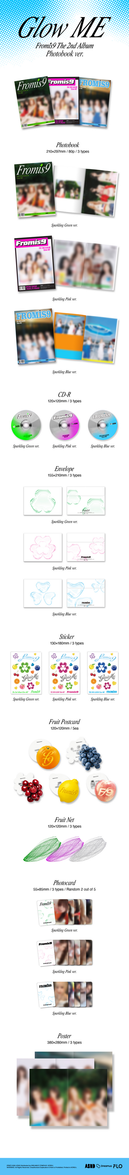 fromis_9 - 2nd Album [Glow ME] (Photobook Ver.)