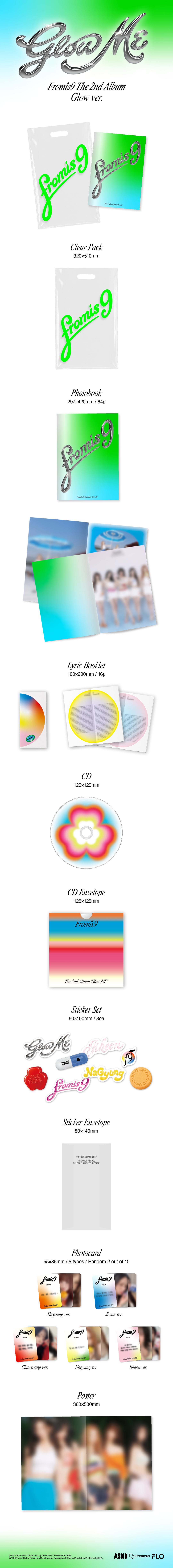 fromis_9 - 2nd Album [Glow ME] (Glow Ver.)