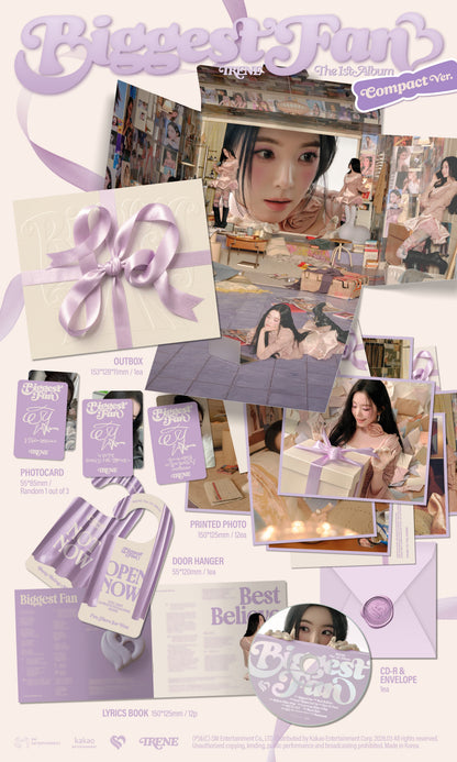 IRENE (RED VELVET) - 1st Album [Biggest Fan] (Compact Ver.)