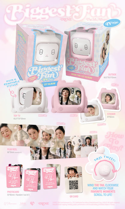 IRENE (RED VELVET) - 1st Album [Biggest Fan] (TV Ver.) (SMART ALBUM)
