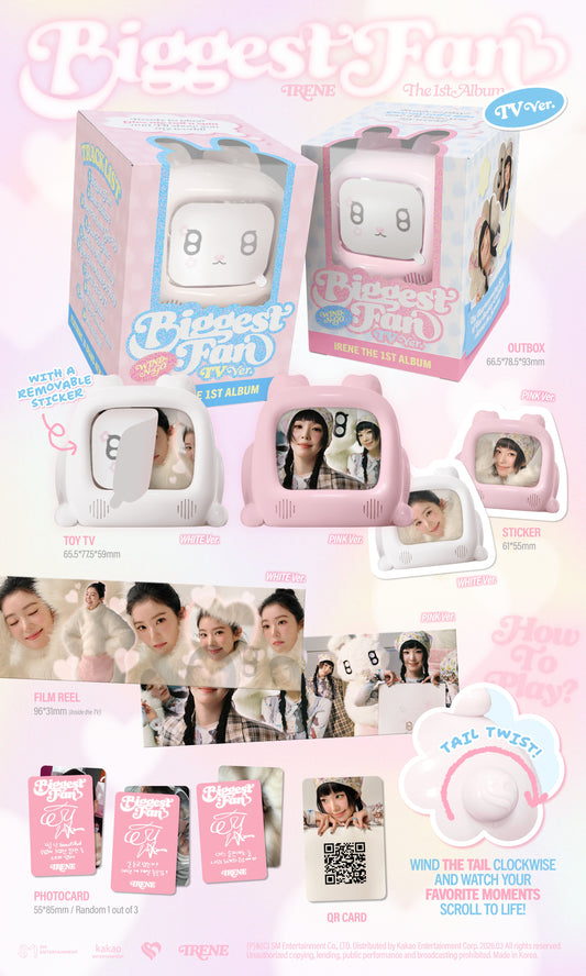 IRENE (RED VELVET) - 1st Album [Biggest Fan] (TV Ver.) (SMART ALBUM)