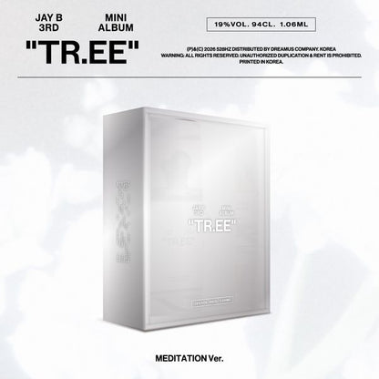 JAY B (GOT7) - 3rd Mini Album [TR.EE] (MEDITATION Ver.)