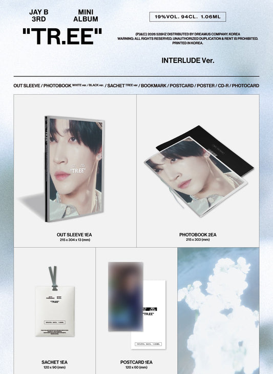 JAY B (GOT7) - 3rd Mini Album [TR.EE] (INTERLUDE Ver.)