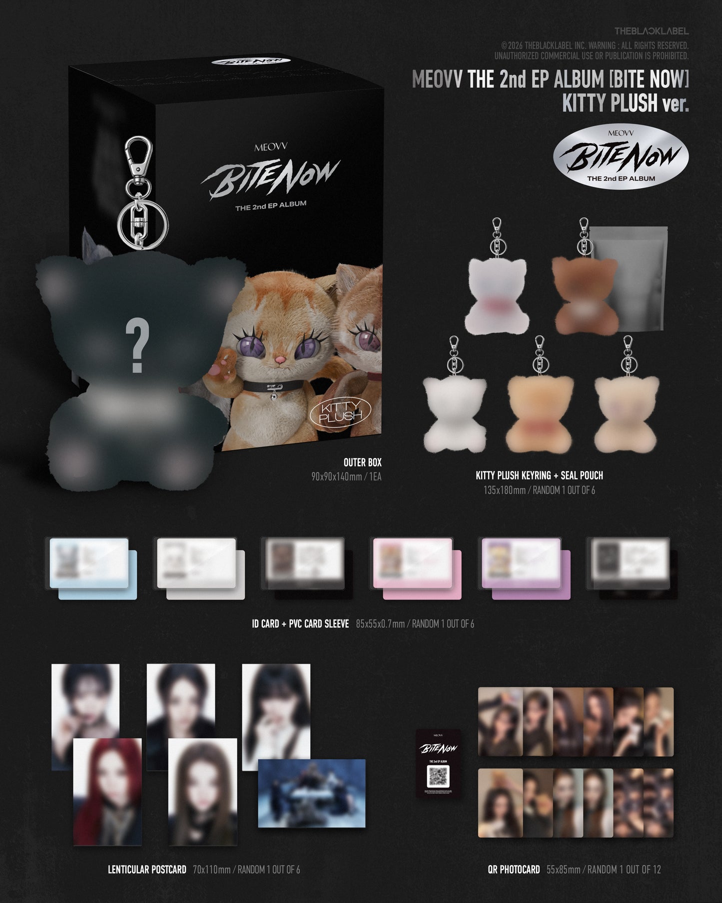 MEOVV - THE 2nd EP ALBUM [BITE NOW] (KITTY PLUSH ver.)