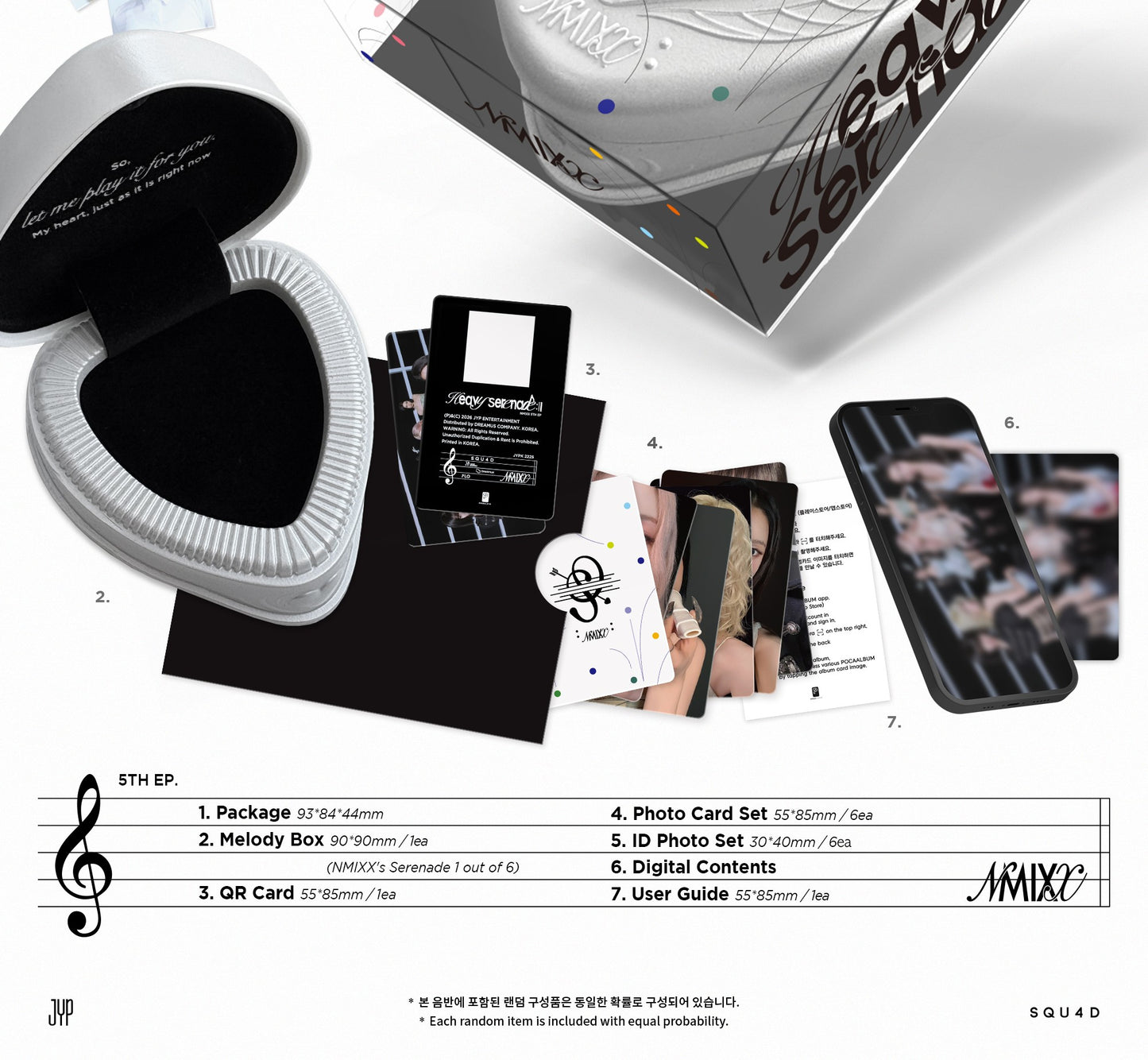 NMIXX - 5th EP Album [Heavy Serenade] (Melody Box Ver.)