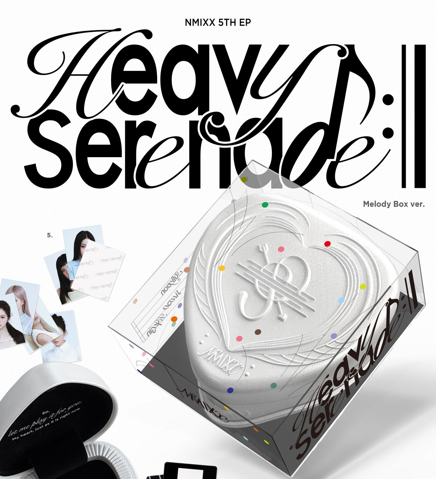 NMIXX - 5th EP Album [Heavy Serenade] (Melody Box Ver.)