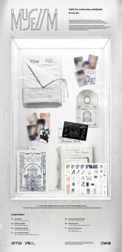 OWIS - The 1st Mini Album [MUSEUM] (Dream Ver.)