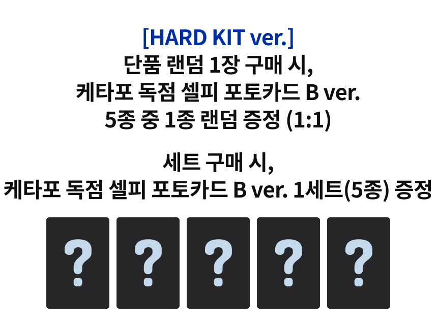 (Ktown4u Gift) MEOVV - Single Album [GO HARD] HARD KIT ver.