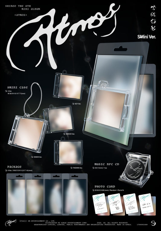 SHINee - 6th Mini Album [Atmos] (SMini Ver.) (SMART ALBUM)