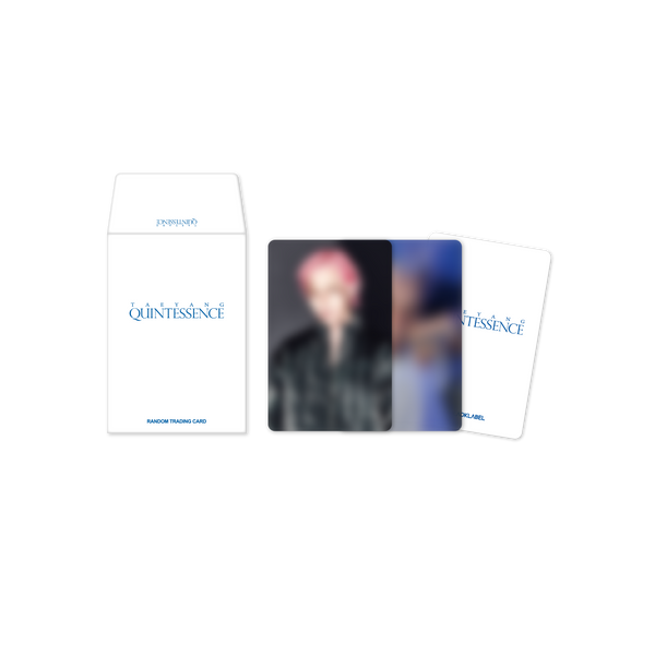 TAEYANG - [QUINTESSENCE MD] RANDOM TRADING CARD