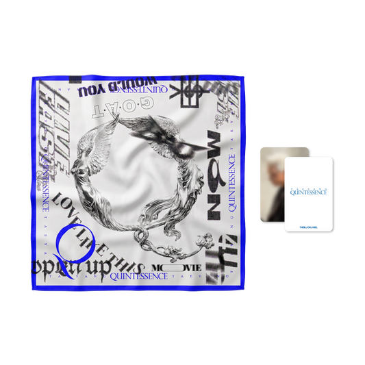 TAEYANG - [QUINTESSENCE MD] BLUE SCARF SET
