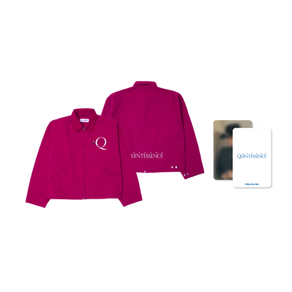 TAEYANG - [QUINTESSENCE MD] PINK CANVAS JACKET SET