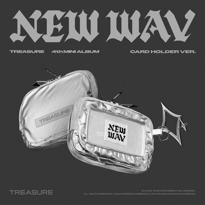 TREASURE - 4th MINI ALBUM [NEW WAV] CARD HOLDER Ver. (Limited Edition)