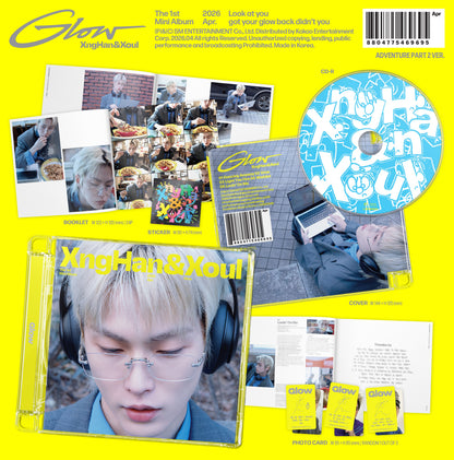 XngHan&Xoul - 1st Mini Album [Glow] (Adventure Part 2 Ver.)
