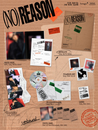 YOON SAN-HA (ASTRO) - 3rd Mini Album [NO REASON]