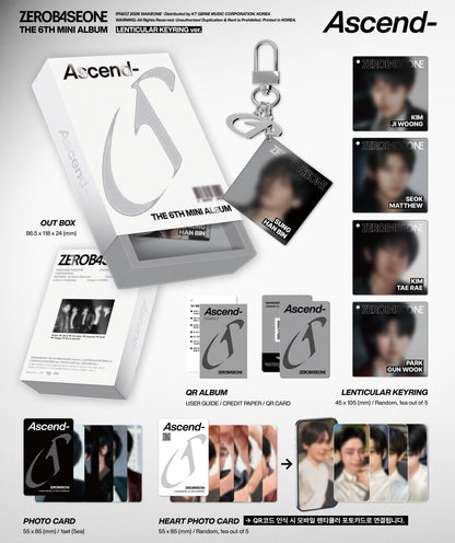 ZEROBASEONE The 6th Mini Album [Ascend-]