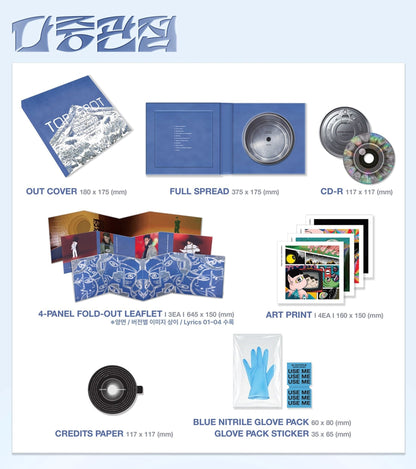 T.O.P - 1st Album [TOP SPOT (ANOTHER DIMENSION)]