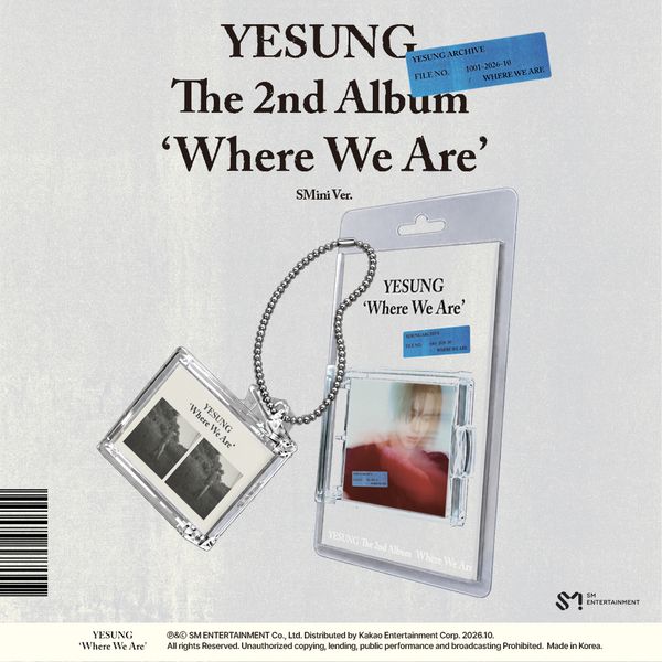 YESUNG (SUPER JUNIOR) - 2nd Album [Where We Are] (SMini Ver.) (SMART ALBUM)