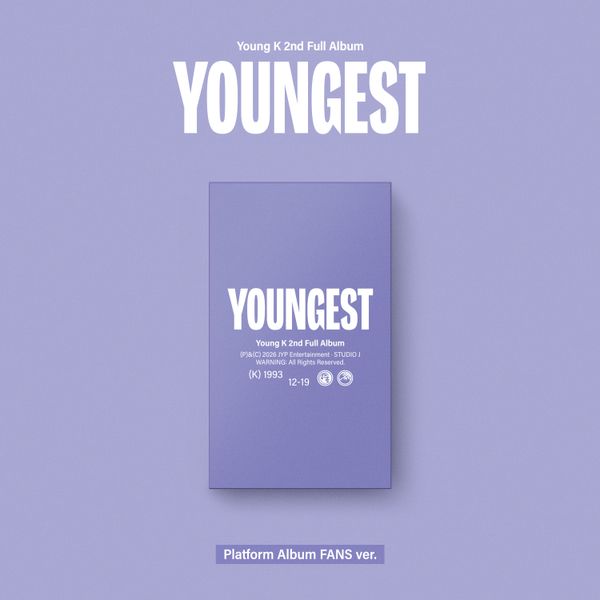 Young K (DAY6) - 2nd Album [YOUNGEST] (Platform Album FANS Ver.)