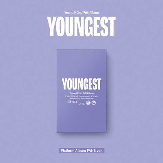 Young K (DAY6) - 2nd Album [YOUNGEST] (Platform Album FANS Ver.)