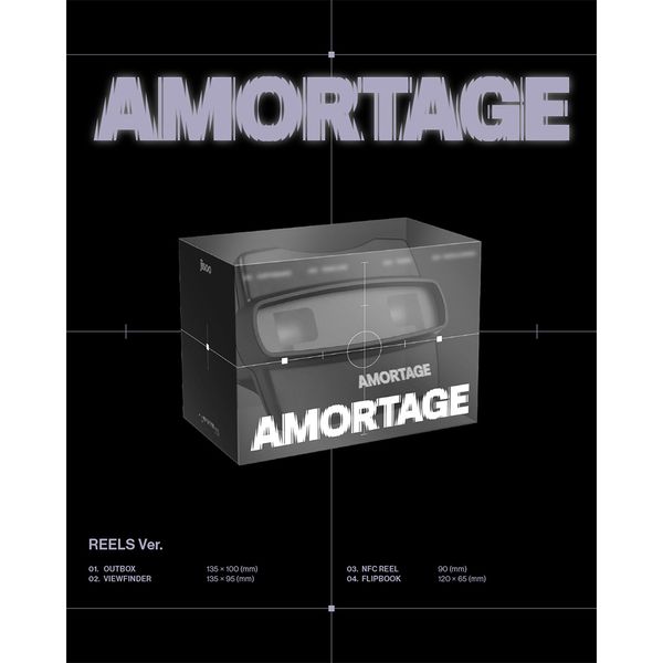 JISOO - Mini Album [AMORTAGE] (REELS Ver.)