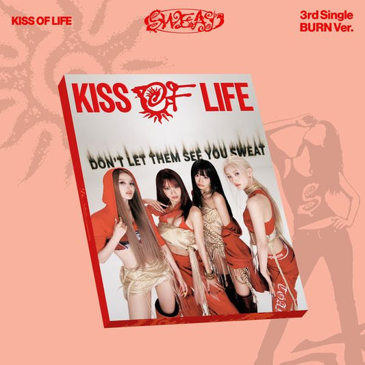 (Ktown4u Gift) KISS OF LIFE - 3rd Single Album [SWEAT] (BURN Ver.)
