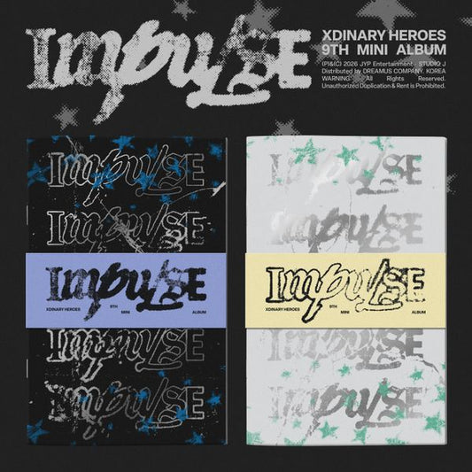 (1st Press Gift) Xdinary Heroes - 9th Mini Album [IMPULSE]
