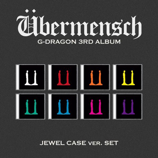 G-DRAGON - 3rd Album [Übermensch] (JEWEL ver.)
