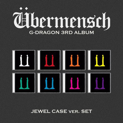 G-DRAGON - 3rd Album [Übermensch] (JEWEL ver.)