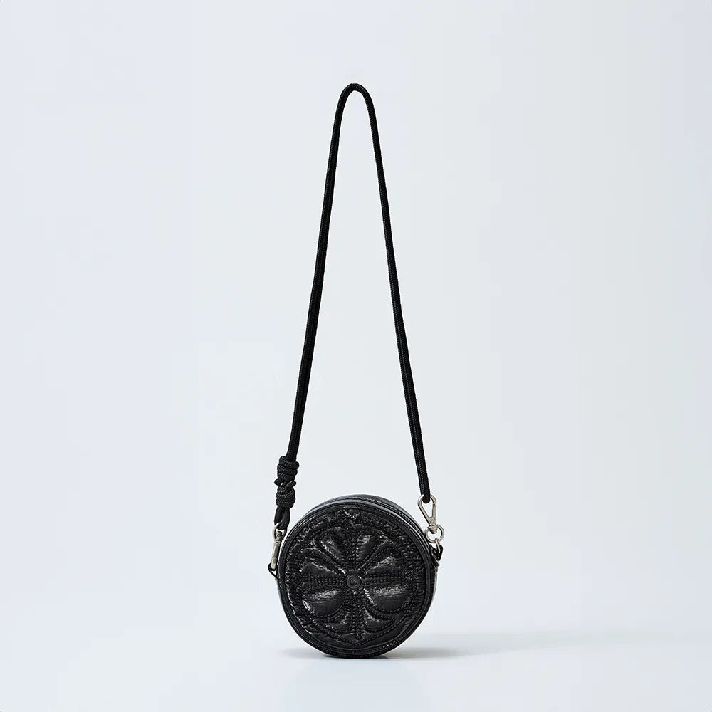 [coller aespa edition] LEMONADE KEYRING BAG (Black)