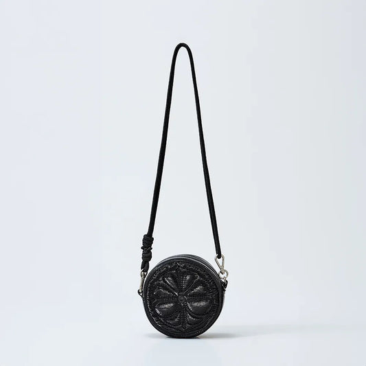 [coller aespa edition] LEMONADE KEYRING BAG (Black)