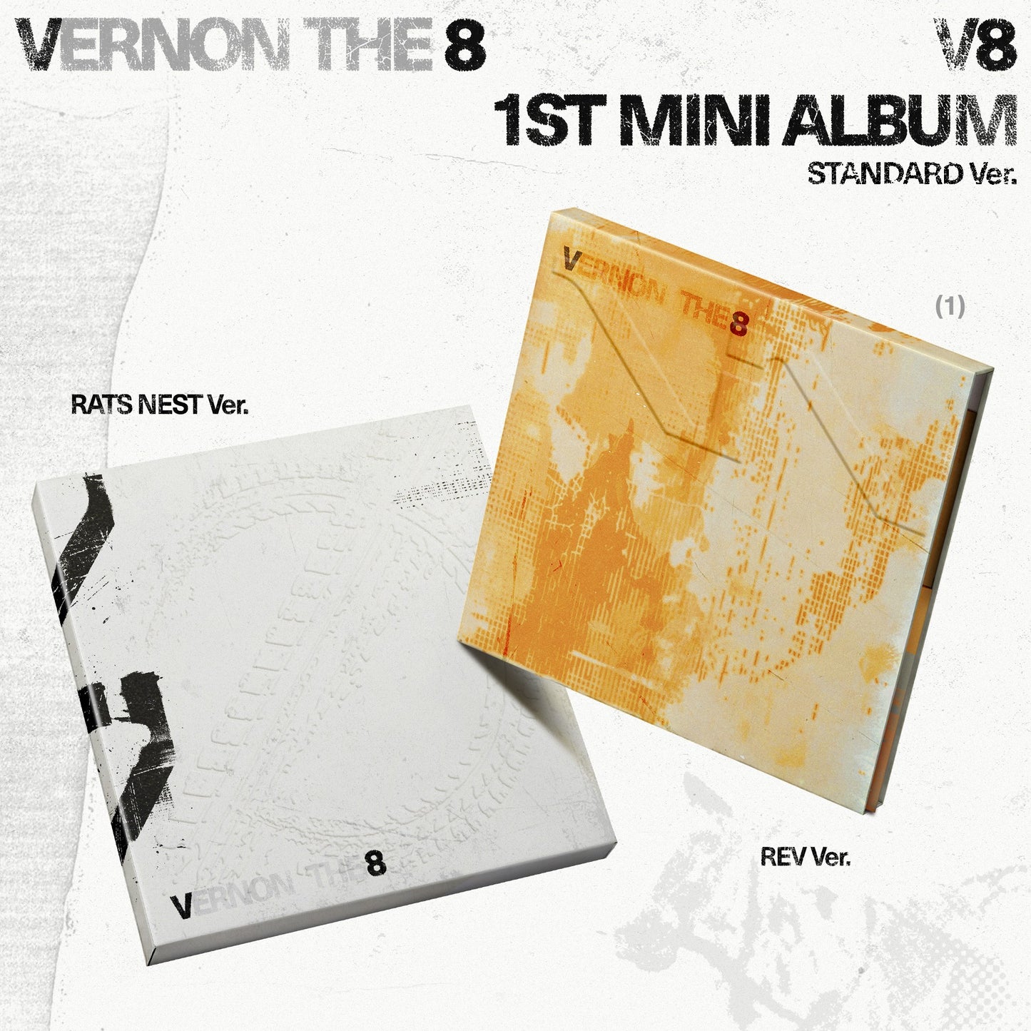 (Weverse Gift + Fan Party Gift) V8 (SEVENTEEN) - 1st Mini Album 'V8'