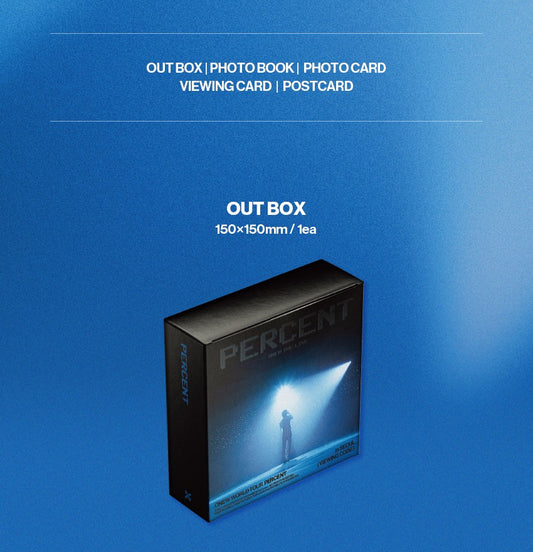 (Ktown Gift) ONEW - [WORLD TOUR [ONEW THE LIVE : PERCENT (%)]] (VIEWING CODE)